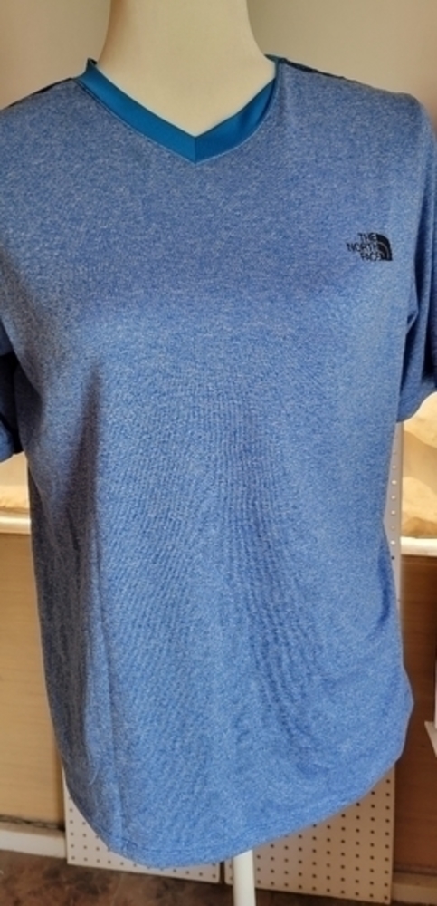 The North Face Mens size small blue Tshirt flashdry